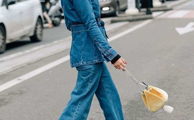 denim office look