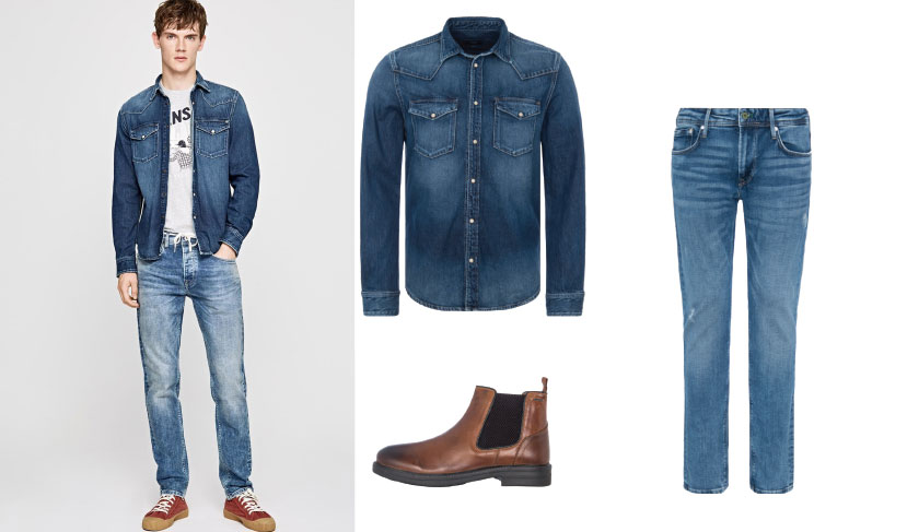 DENIM SHIRT POWER